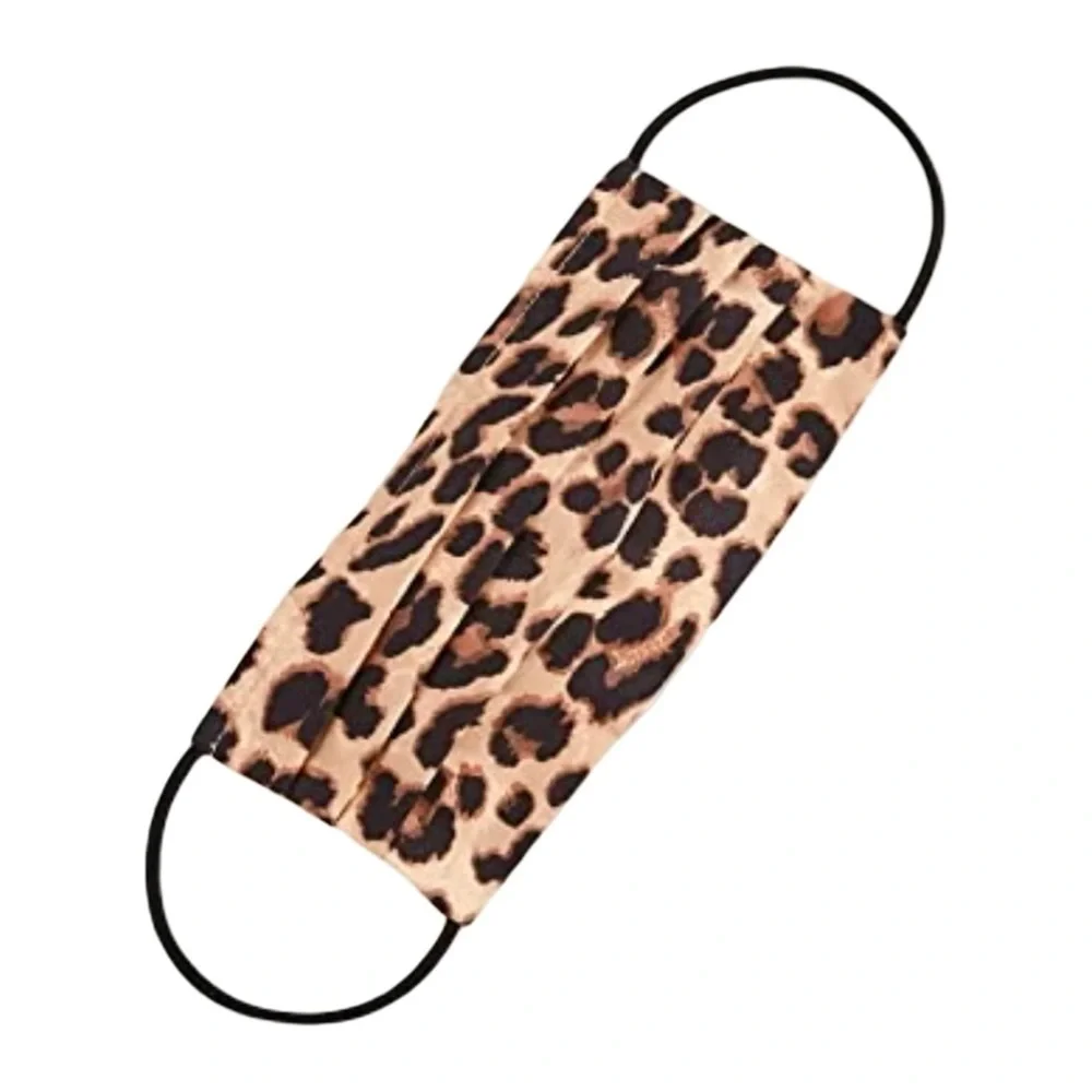 Set of 2 NWT VERONICA BEARD Reusable Cotton Leopard Print Face Masks Coverings